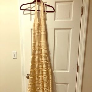 Crotchet maxi dress